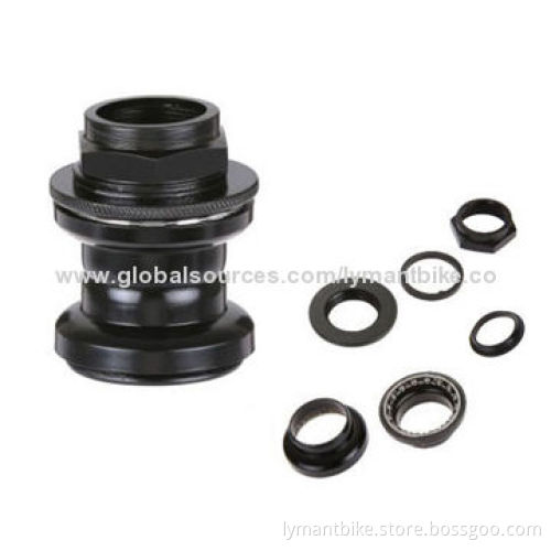 Bicycle Headset, Made of Steel, Threaded BMX/Freestyle, Size BC1x24T, Bearings Cartridge